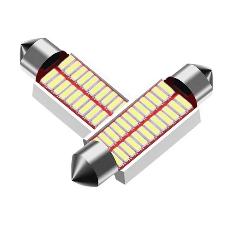 Car Double Tip Led Light Bulb C5W C10W Reading Light License Plate Lamp Canbus Error Free Auto Trunk Lamp 31/36/39 / 41mm
Car Double Tip Led Light Bulb C5W C10W Reading Light License Plate Lamp Canbus Error Free Auto Trunk Lamp 31/36/39 / 41mm