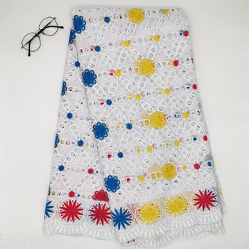 2019 new product swiss Lace Fabric High Quality African Nigerian Flower Embroidered Tulle Lace Fabric Stones For Wedding dress 
2019 new product swiss Lace Fabric High Quality African Nigerian Flower Embroidered Tulle Lace Fabric Stones For Wedding dress