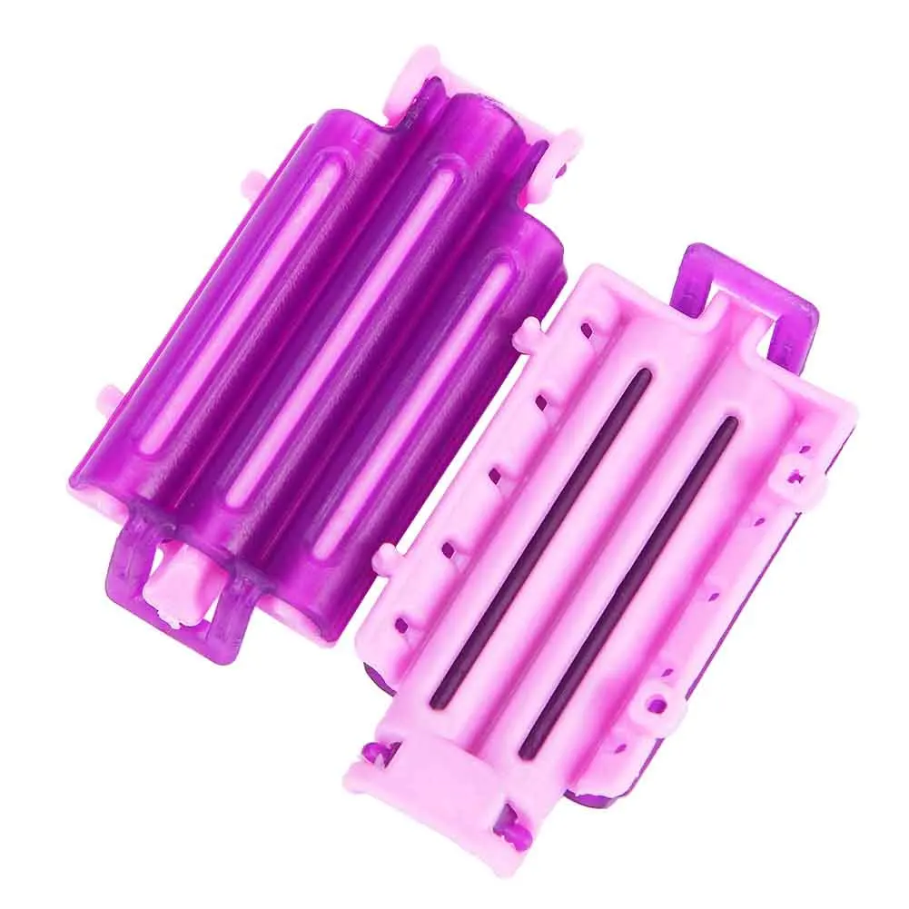 

45pcs Hair Roots Perm Fluffy Clamps DIY Home Tool Rollers Clip Salon Wave Rod Resin Corn Curler Accessories Bars Styling