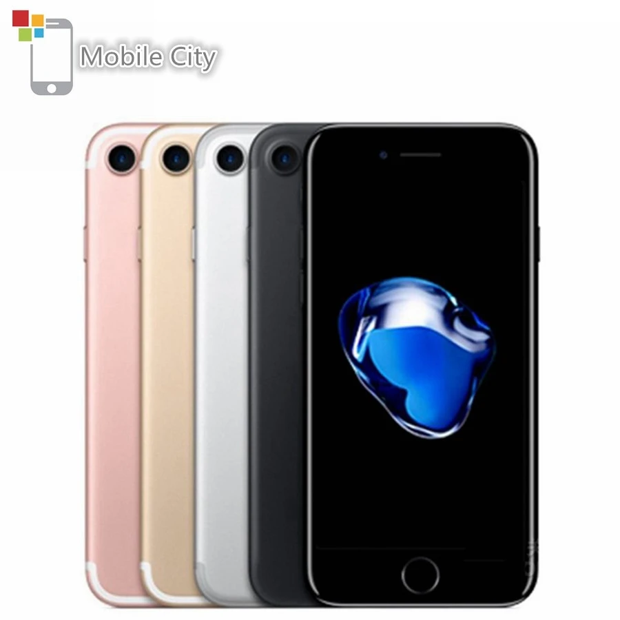 

Apple A10 Fusion iPhone 7 Quad-Core Smartphone 4.7" 2GB RAM 32/128/256GB ROM 12.0MP Fingerprint 4G LTE Unlocked Mobile Phone