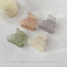 Korean Small Bear Hair Claws Cute Sweet Acrylic Hair Clips for Women Girls Ponytail Crab Barrettes Hairpins Hair Accessories
Korean Small Bear Hair Claws Cute Sweet Acrylic Hair Clips for Women Girls Ponytail Crab Barrettes Hairpins Hair Accessories
