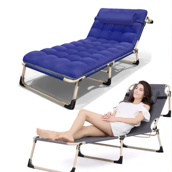 Office Nap Bed Lounge Chair Chaise Bed Adjustable Reclining Positions Folding Cot with Removable Pillow for Camping Pool Beach
Office Nap Bed Lounge Chair Chaise Bed Adjustable Reclining Positions Folding Cot with Removable Pillow for Camping Pool Beach