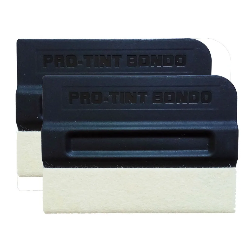 2pcs Black Squeegee with Wool Edge for Pro Window Tinting Magnetic Pro-tint Bondo Scraper 2A09
2pcs Black Squeegee with Wool Edge for Pro Window Tinting Magnetic Pro-tint Bondo Scraper 2A09