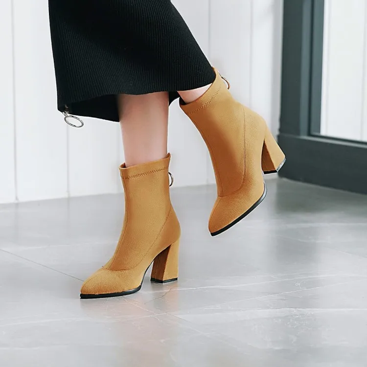 Big Size 9 10 11-17 boots women shoes ankle boots for women ladies boots shoes woman winter Rear zipper metal pendant 
Big Size 9 10 11-17 boots women shoes ankle boots for women ladies boots shoes woman winter Rear zipper metal pendant