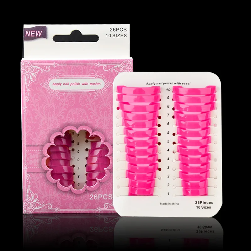 26Pcs 10 Size Rose Color Manicure Overflow Clip For DIY Handmade Nail Polish Tool With Exquisite Packing Box
26Pcs 10 Size Rose Color Manicure Overflow Clip For DIY Handmade Nail Polish Tool With Exquisite Packing Box