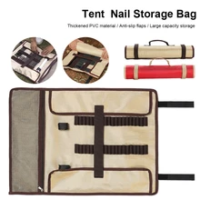 Outdoor Camping Tent Stake Bag Portable Carrying Pouch Peg Hammer Roll storage bag Oxford Stakes Pegs Ground Nail Holder Case
Outdoor Camping Tent Stake Bag Portable Carrying Pouch Peg Hammer Roll storage bag Oxford Stakes Pegs Ground Nail Holder Case