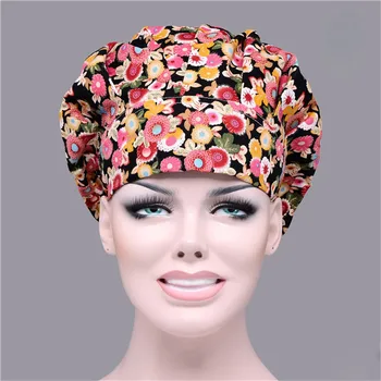 7 Colors Chef Hat Bouffant Scrub Cap Cook Work Print Cotton One Size Adjustable Elastic Cooking Uniform Hats Cheap NEW
7 Colors Chef Hat Bouffant Scrub Cap Cook Work Print Cotton One Size Adjustable Elastic Cooking Uniform Hats Cheap NEW