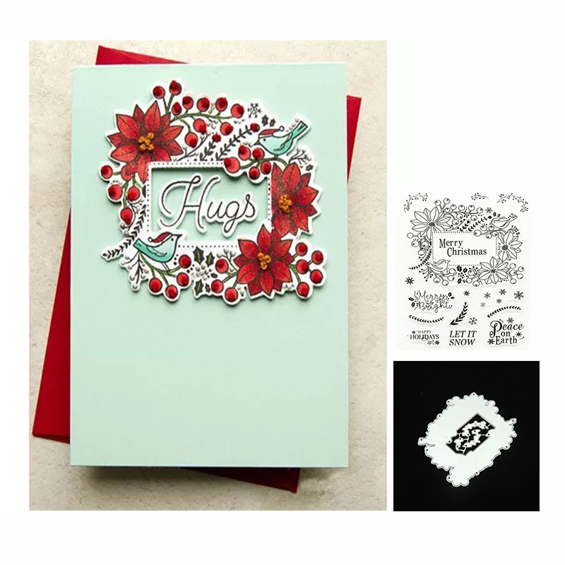 Christmas Greetings Santa Claus Reindeer Metal Cutting Dies Scrapbooking For Card Album Embossing Crafts Die Cuts New 2019
Christmas Greetings Santa Claus Reindeer Metal Cutting Dies Scrapbooking For Card Album Embossing Crafts Die Cuts New 2019