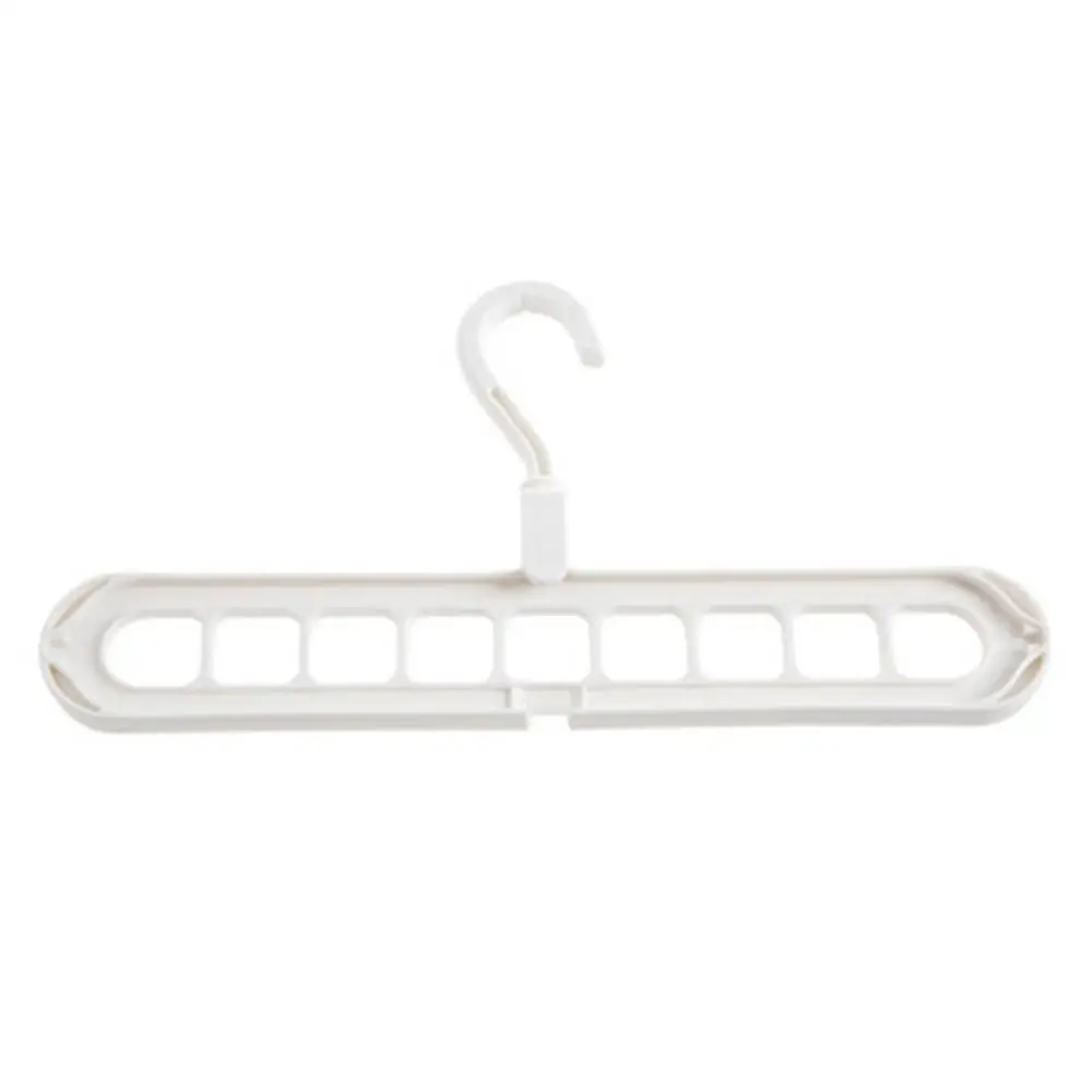 Rotating Nine-Hole Hanger Multi-Function Multi-Layer Folding Magic Hanger Wardrobe Storage Plastic Rack
Rotating Nine-Hole Hanger Multi-Function Multi-Layer Folding Magic Hanger Wardrobe Storage Plastic Rack