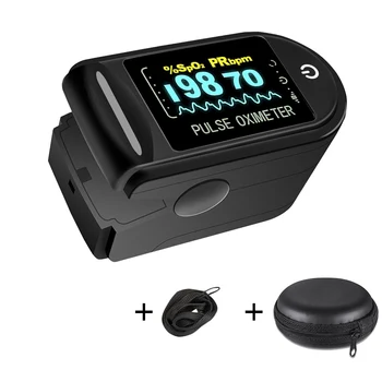NEW Portable Finger Pulse Oximeter Blood Oxygen Saturation meter Fingertip Pulsoximeter SPO2 Monitor Oximeter OLED Display TFT
NEW Portable Finger Pulse Oximeter Blood Oxygen Saturation meter Fingertip Pulsoximeter SPO2 Monitor Oximeter OLED Display TFT