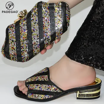 2020 Elegant Style African Women Shoes And Bag To Match Set Italian High Heels Party Shoes And Bag Set For Wedding Dress
2020 Elegant Style African Women Shoes And Bag To Match Set Italian High Heels Party Shoes And Bag Set For Wedding Dress