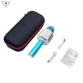 In Russia Bluetooth Microphone Wireless Professional Condenser Karaoke Mic Magic Sound Mikrofon Studio Recording Studio WS-858
In Russia Bluetooth Microphone Wireless Professional Condenser Karaoke Mic Magic Sound Mikrofon Studio Recording Studio WS-858