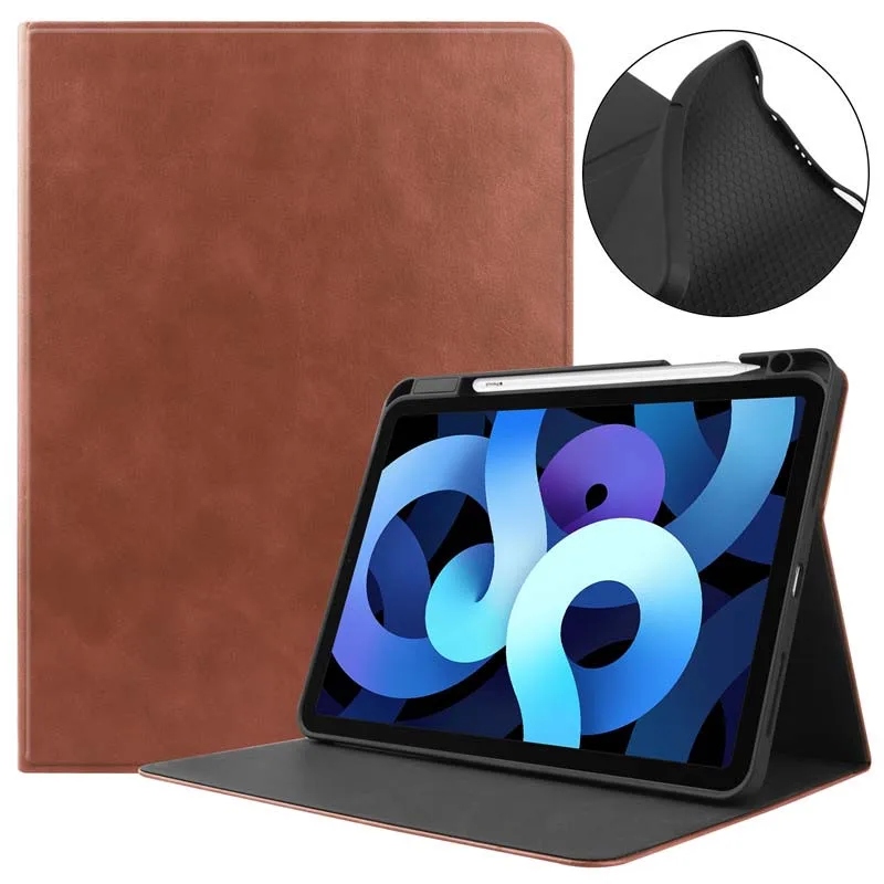 Case For Ipad Air 4 10.9 2020 Tablet Case TPU Leather Magnetic Stand Back Fundas Back Cover Case With Auto Wake KS0883
Case For Ipad Air 4 10.9 2020 Tablet Case TPU Leather Magnetic Stand Back Fundas Back Cover Case With Auto Wake KS0883