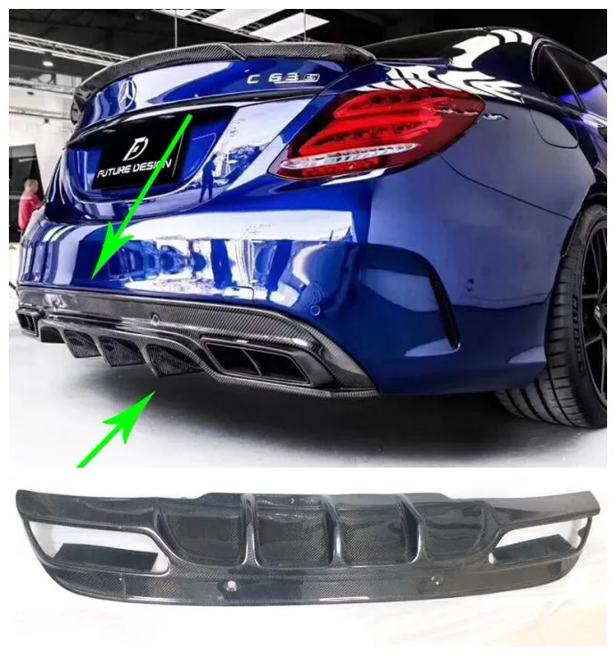 Carbon Fiber Car Rear Trunk Lip Bumper Diffuser Protector Cover Fit For Benz W205 C63 AMG Sport Bumper 4Door 2015 2016 2017 2018
Carbon Fiber Car Rear Trunk Lip Bumper Diffuser Protector Cover Fit For Benz W205 C63 AMG Sport Bumper 4Door 2015 2016 2017 2018