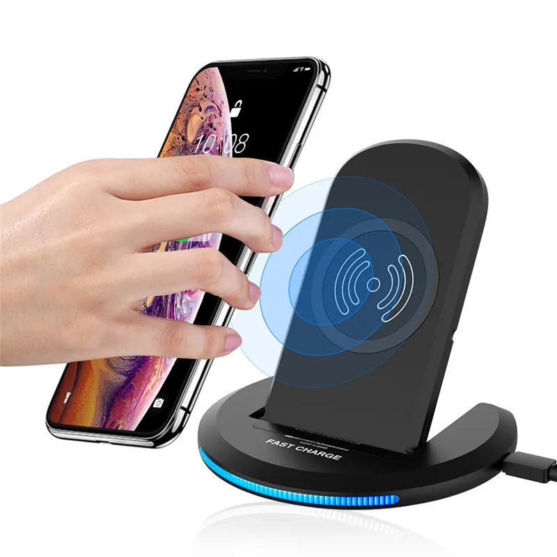 

Universal Qi 10W Fast Wireless Charger For iPhone XS X 8 Plus Charger USB Power Charging For Samsung Galaxy S7 S8 S9 Note8