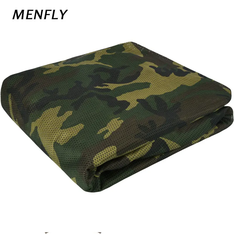 Камуфляжная сетчатая ткань MENFLY Woodland, Ширина 1,5 м, навес для сада, двора, навес, декоративные сетки, открытый навес для кемпинга