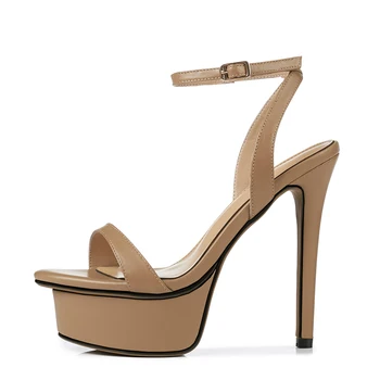 Women Sandals Real Genuine Leather High Platform Brand Shoes Women Party Sexy Wedding Woman Footwear Size 33-40
Women Sandals Real Genuine Leather High Platform Brand Shoes Women Party Sexy Wedding Woman Footwear Size 33-40