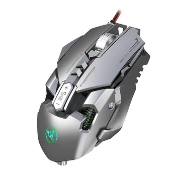 J800 Mechanical Gaming Mouse Wired USB 7 Keys Customizable Macros Programming RGB Optical Mouse Mice 6400DPI Mause Gamer Mouse
J800 Mechanical Gaming Mouse Wired USB 7 Keys Customizable Macros Programming RGB Optical Mouse Mice 6400DPI Mause Gamer Mouse