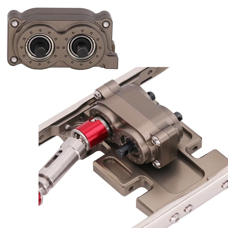 SCX10 CNC Metal Forward and Reverse Transfer Case for SCX10 90046 D90 D110 1/10 RC Crawler Car DIY Assembled Accessories
SCX10 CNC Metal Forward and Reverse Transfer Case for SCX10 90046 D90 D110 1/10 RC Crawler Car DIY Assembled Accessories
