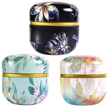 6pcs Small Iron Sealed Can with Lid Tea Container Storage Pot Kitchen Box in Three Different Design
6pcs Small Iron Sealed Can with Lid Tea Container Storage Pot Kitchen Box in Three Different Design