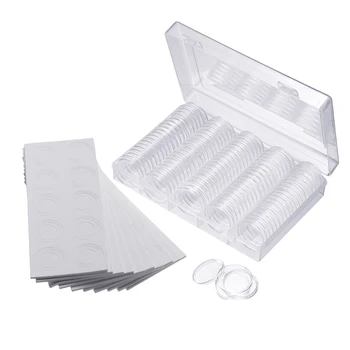 Transparent Coin Storage Box Round Coin Capsules Containers Protector Box For Coin Collection Storage Organizatior
Transparent Coin Storage Box Round Coin Capsules Containers Protector Box For Coin Collection Storage Organizatior