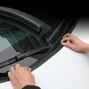 1.8M Car Rubber Hood Protector Seal Noise Insulation Weatherstrip Front Windshield Edge Sealing Strips Sticker Car Accessories
1.8M Car Rubber Hood Protector Seal Noise Insulation Weatherstrip Front Windshield Edge Sealing Strips Sticker Car Accessories