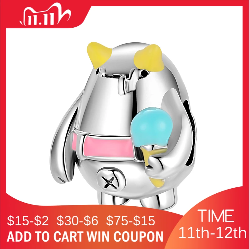 Colorful enamel Animal series Authentic 925 Sterling Silver charms Jewelry Making fits for original design DIY Bangle Bracelet
Colorful enamel Animal series Authentic 925 Sterling Silver charms Jewelry Making fits for original design DIY Bangle Bracelet