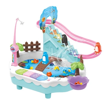 Penguin Climbing Stairs Magnetic Fishing Toy 2 in 1 Music Lighting Electric Educational Toy Children Toys
Penguin Climbing Stairs Magnetic Fishing Toy 2 in 1 Music Lighting Electric Educational Toy Children Toys