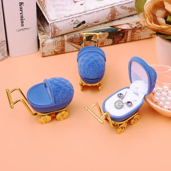 Cartoon Stroller Shaped Ring Box Jewelry Organiser Display Holder Storage Case HJL2019
Cartoon Stroller Shaped Ring Box Jewelry Organiser Display Holder Storage Case HJL2019