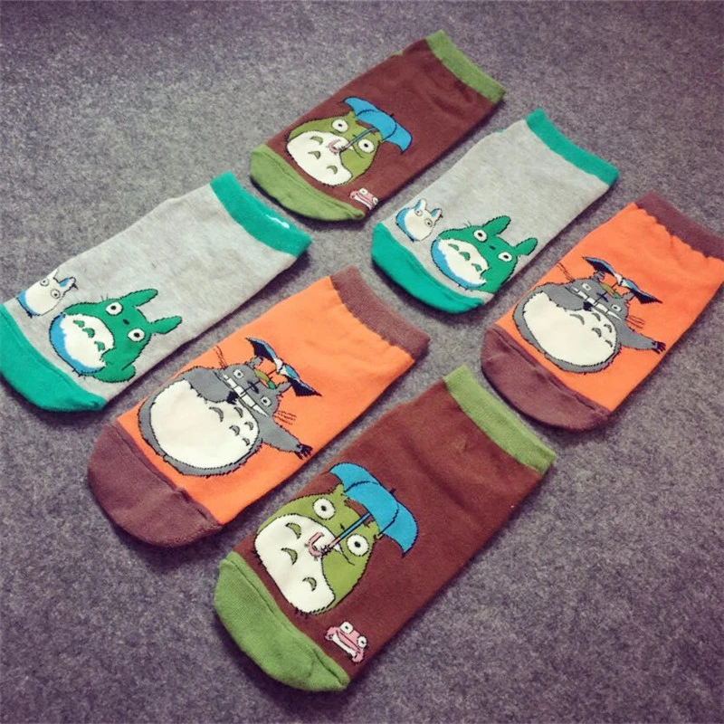 Хлопковые носки для косплея Tonari no Totoro Kawaii | Тематическая одежда и униформа