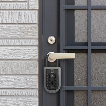 Password Outdoor Key Safe Box Metal Keys Storage Boxes Padlock Key Securit Safe Resettable Holder Hider Lock Box
Password Outdoor Key Safe Box Metal Keys Storage Boxes Padlock Key Securit Safe Resettable Holder Hider Lock Box