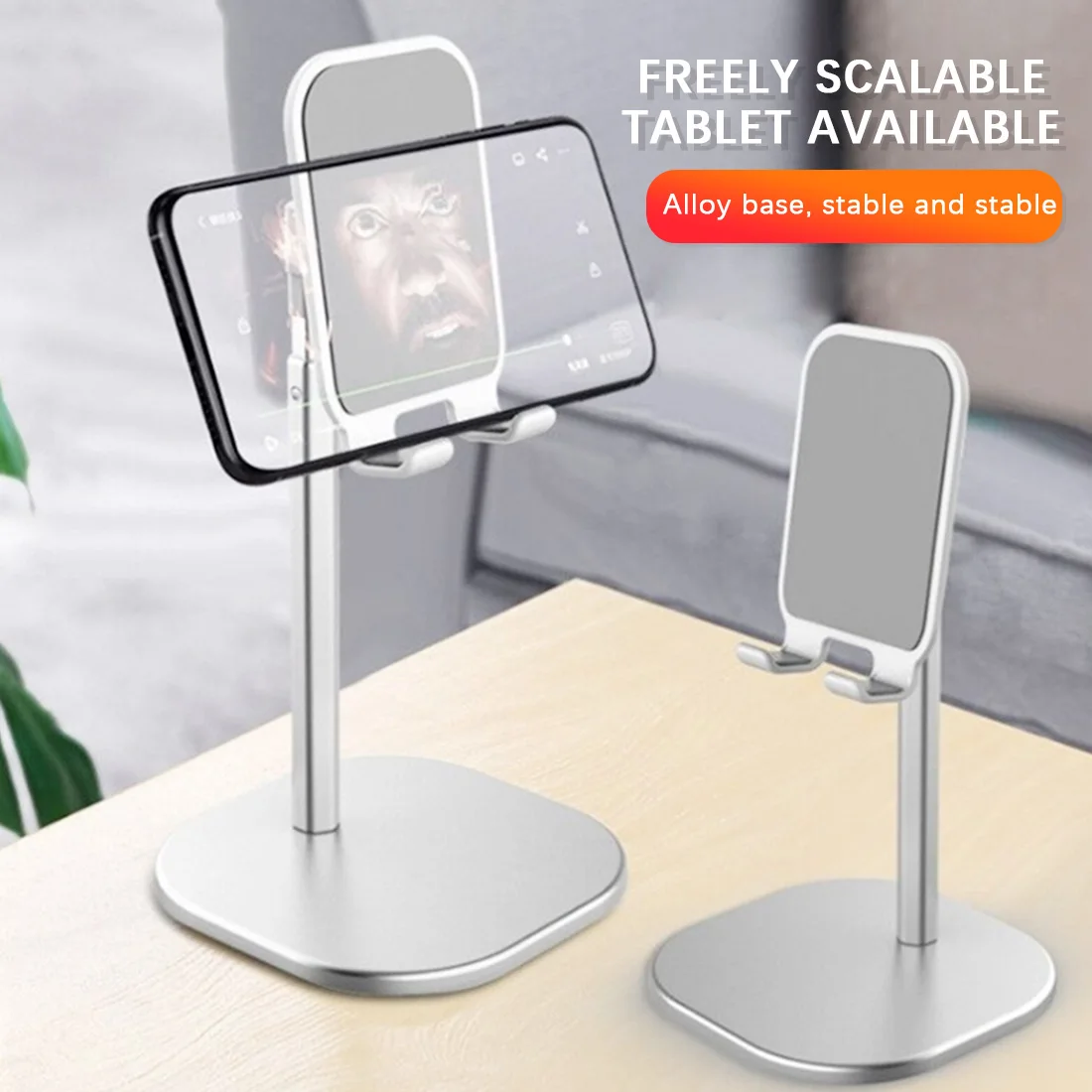 Desktop Stand Telescopic Alumiumfor Cell Phone stand Desk Tablet Mount Cradle Bracket for iPhone/Samsung/Xiaomi/Huawei/iPad
Desktop Stand Telescopic Alumiumfor Cell Phone stand Desk Tablet Mount Cradle Bracket for iPhone/Samsung/Xiaomi/Huawei/iPad