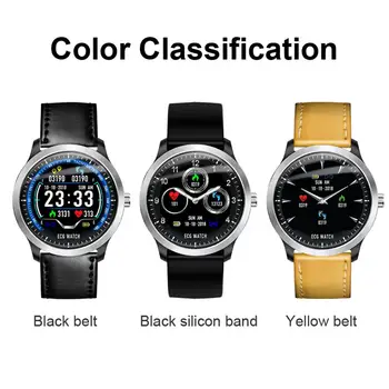 Sports Bracelet Pedometer Smart Watch N58 Smart Watch PPG ECG HRV Report Heart Rate Blood Pressure Test Monitor
Sports Bracelet Pedometer Smart Watch N58 Smart Watch PPG ECG HRV Report Heart Rate Blood Pressure Test Monitor