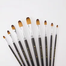 9Pcs/Set paint by numbers brushes Watercolor Gouache Paint Brushes Different Shape Round Pointed Tip Nylon Hair Art Supplies
9Pcs/Set paint by numbers brushes Watercolor Gouache Paint Brushes Different Shape Round Pointed Tip Nylon Hair Art Supplies