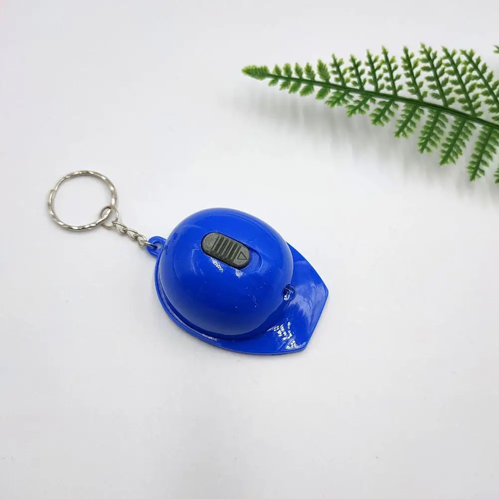 1pc Mini LED Helmet Shape Beer Bottle Opener Tool Gadgets Accessories Cool Ring Keychain Corkscrew 4 Colors
