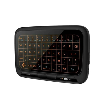 H18+ Wireless Air Mouse Mini Keyboard Full Screen Press 2.4GHz Keyboard Touchpad with Backlight Function for Smart TV PS3
H18+ Wireless Air Mouse Mini Keyboard Full Screen Press 2.4GHz Keyboard Touchpad with Backlight Function for Smart TV PS3
