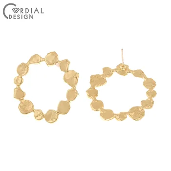 Cordial Design 50Pcs 30*30MM Jewelry Accessories/Loop Shape/Earring Findings/Hand Made/DIY Parts/Earrings Stud/Jewelry Making
Cordial Design 50Pcs 30*30MM Jewelry Accessories/Loop Shape/Earring Findings/Hand Made/DIY Parts/Earrings Stud/Jewelry Making