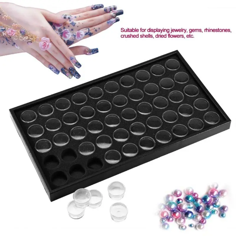 50 Girds Nail Art Powder Glitter Decoration Jewelry Storage Box Container Plate Manicure Tools Makeup Organizer Storage Box
50 Girds Nail Art Powder Glitter Decoration Jewelry Storage Box Container Plate Manicure Tools Makeup Organizer Storage Box