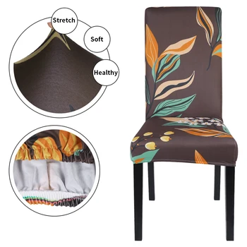 Spandex Chair Covers Printed Stretch Elastic Universal Chair Cover Slipcovers For Dining Room Wedding Banquet Hotel 1/2/4/6PCS
Spandex Chair Covers Printed Stretch Elastic Universal Chair Cover Slipcovers For Dining Room Wedding Banquet Hotel 1/2/4/6PCS