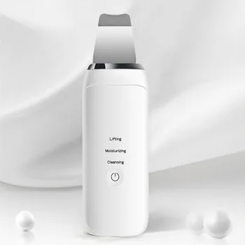 Skin Scrubber ultrasonic Face Cleaner Shovel Skin Scraper Peeling Blackhead Remover Deep Facial Cleaner Massager Skin Care Tool 
Skin Scrubber ultrasonic Face Cleaner Shovel Skin Scraper Peeling Blackhead Remover Deep Facial Cleaner Massager Skin Care Tool