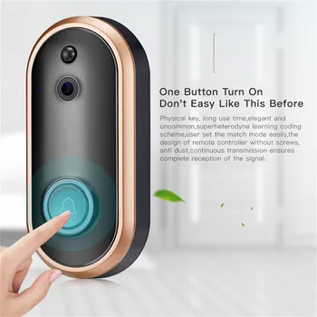 1080P Smart WIFI Security Doorbell Wireless Video Phone Camera Night Vision Smart Home Door Bell Camera Security Online Alarm 
1080P Smart WIFI Security Doorbell Wireless Video Phone Camera Night Vision Smart Home Door Bell Camera Security Online Alarm