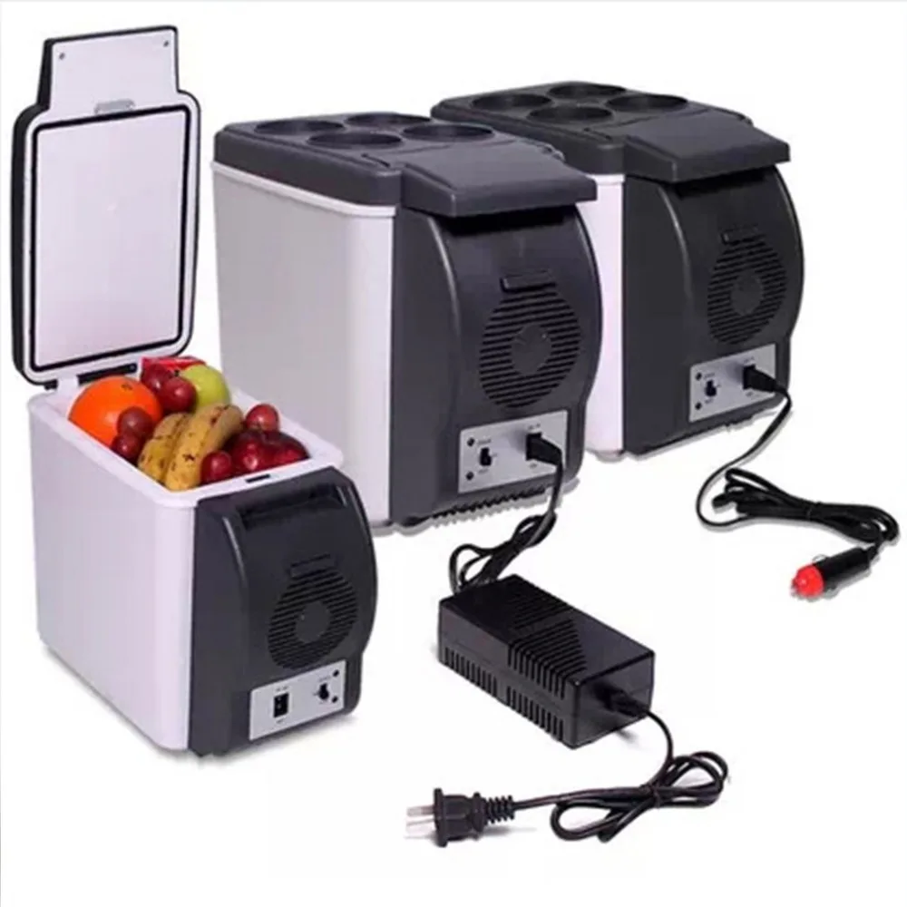 6L Mini Car Refrigerators Fridge 2 in 1 Cooler Warmer Icebox 12V Travel Portable Electric Cooler Box Freezer with 4 holes Stand
6L Mini Car Refrigerators Fridge 2 in 1 Cooler Warmer Icebox 12V Travel Portable Electric Cooler Box Freezer with 4 holes Stand