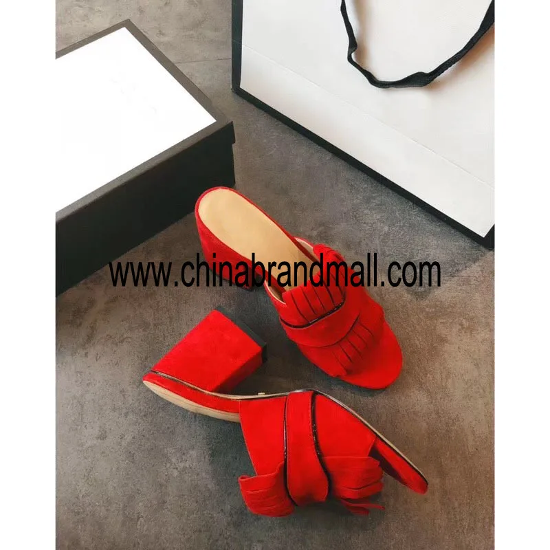 famous brand luxury high quality Fashionable Women sandals Lady fringe slides casual slippers summer Women high heel Slipper
famous brand luxury high quality Fashionable Women sandals Lady fringe slides casual slippers summer Women high heel Slipper