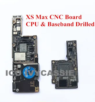 For iPhone XS Max CNC Board Drilled With CPU Baseband iCloud Locked RF Logic Part Motherboard Remove CPU Baseband Swap Mainboard
For iPhone XS Max CNC Board Drilled With CPU Baseband iCloud Locked RF Logic Part Motherboard Remove CPU Baseband Swap Mainboard