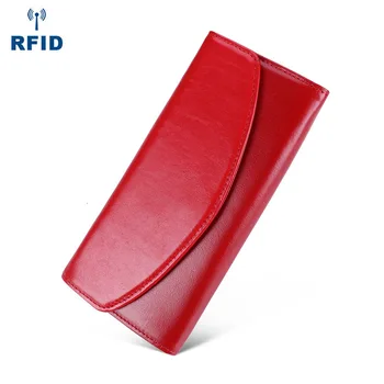 Fahion Genuine Leather Women Wallets Long Solid Female Leather Purses Luxury Phone Pocket Ladies Wallets Designer Card Holder
Fahion Genuine Leather Women Wallets Long Solid Female Leather Purses Luxury Phone Pocket Ladies Wallets Designer Card Holder