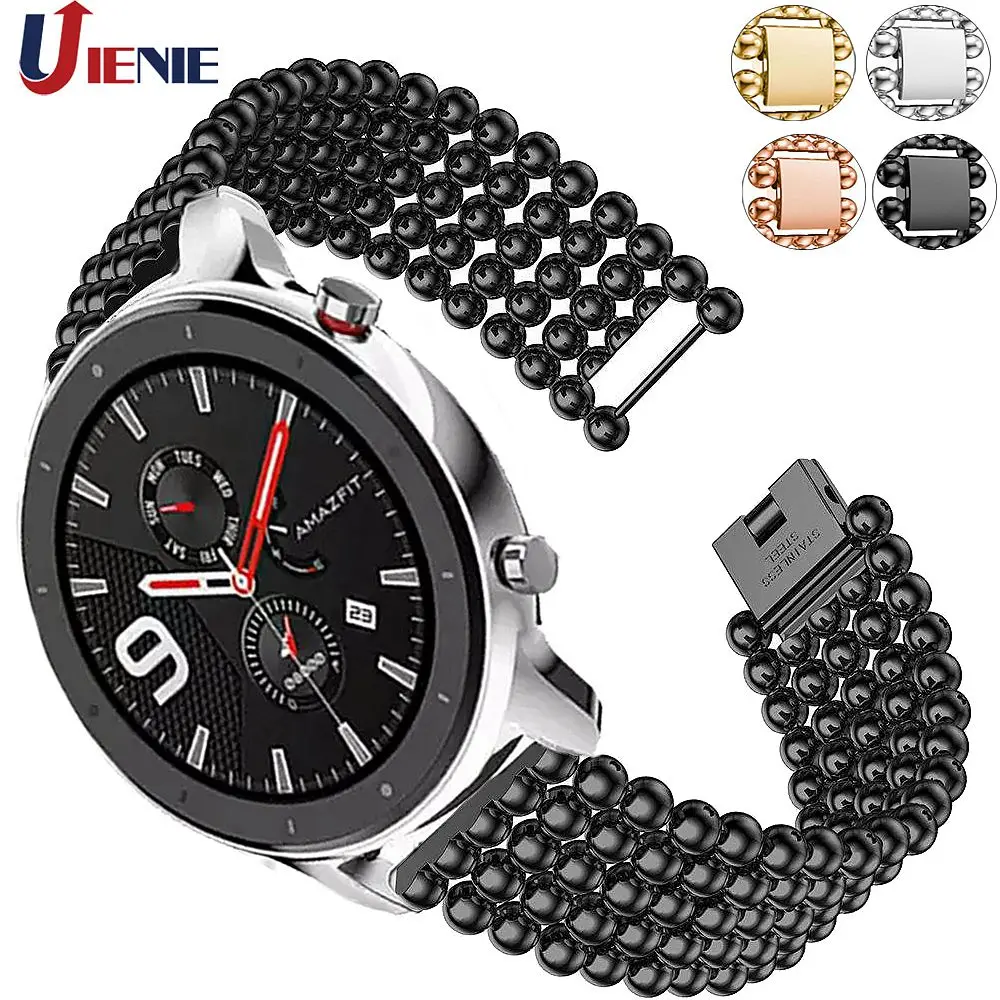 Watchband Strap for Xiaomi Huami Amazfit GTR 47mm Bracelet Band 22mm Stainless Steel Alloy Correa for Amazfit Pace/Stratos 2 2S
Watchband Strap for Xiaomi Huami Amazfit GTR 47mm Bracelet Band 22mm Stainless Steel Alloy Correa for Amazfit Pace/Stratos 2 2S