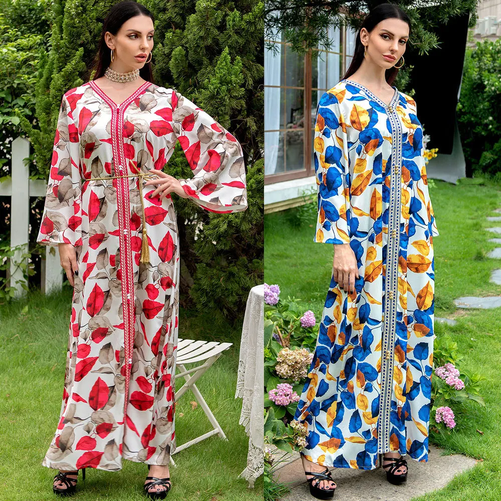 Ramadan Eid Muslim Embroidery Print Abaya Vestido Arabic Dress Islamic Hijab African Dashiki Jalabiya Long Robe Gowns Musulmane
Ramadan Eid Muslim Embroidery Print Abaya Vestido Arabic Dress Islamic Hijab African Dashiki Jalabiya Long Robe Gowns Musulmane