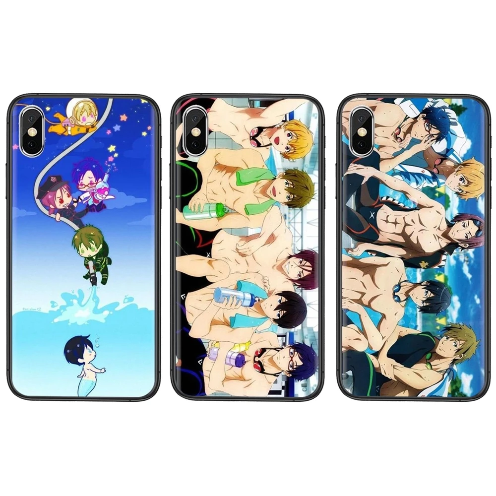 Защитный чехол для телефона Iwatobi плавающий клуб Рей рюгазаки Nagisa Lady Huawei P50 P40 P30 Lite P