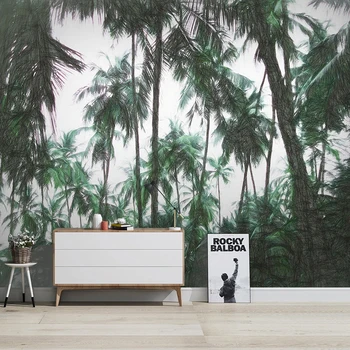 Custom Mural Hand Painted Forest Coconut Tree Nordic Mural Modern Living Room Sofa TV Background Wall Painting Photo Wall Paper
Custom Mural Hand Painted Forest Coconut Tree Nordic Mural Modern Living Room Sofa TV Background Wall Painting Photo Wall Paper