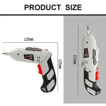 Electric Screw Driver 220R/MIN 45pcs/Set Power Tools Polishing Screwdriver Cutting Electric Drill Driver Electric Drill
Electric Screw Driver 220R/MIN 45pcs/Set Power Tools Polishing Screwdriver Cutting Electric Drill Driver Electric Drill